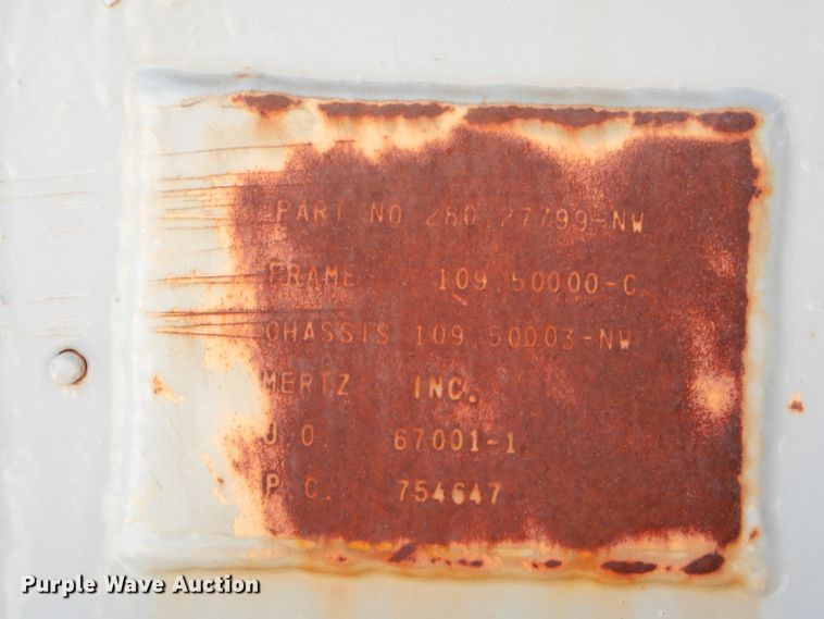 image for item ED9403 1994 Mertz blender trailer