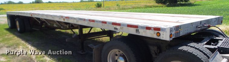 image for item EM9782 2006 Wilson CF-965 flatbed trailer