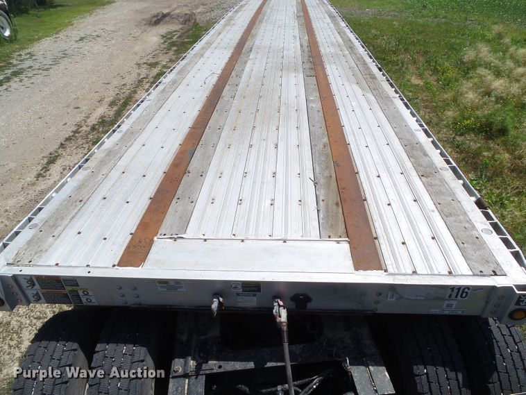 image for item EM9782 2006 Wilson CF-965 flatbed trailer