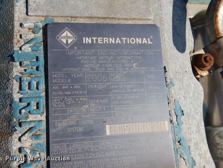 image for item FI9603 International truck parts