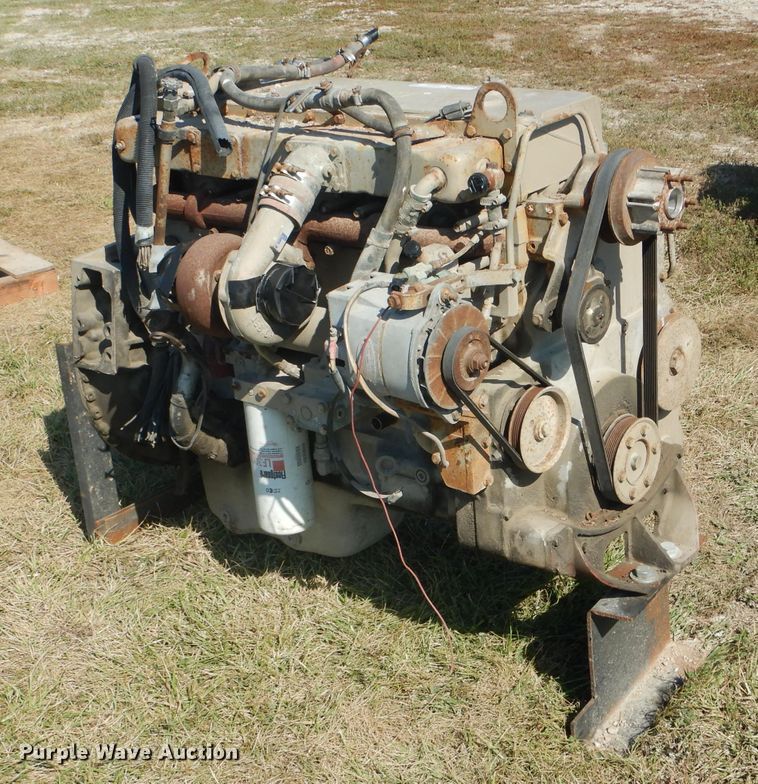 image for item FI9604 1997 Cummins LTA2700ACF six cylinder diesel engine