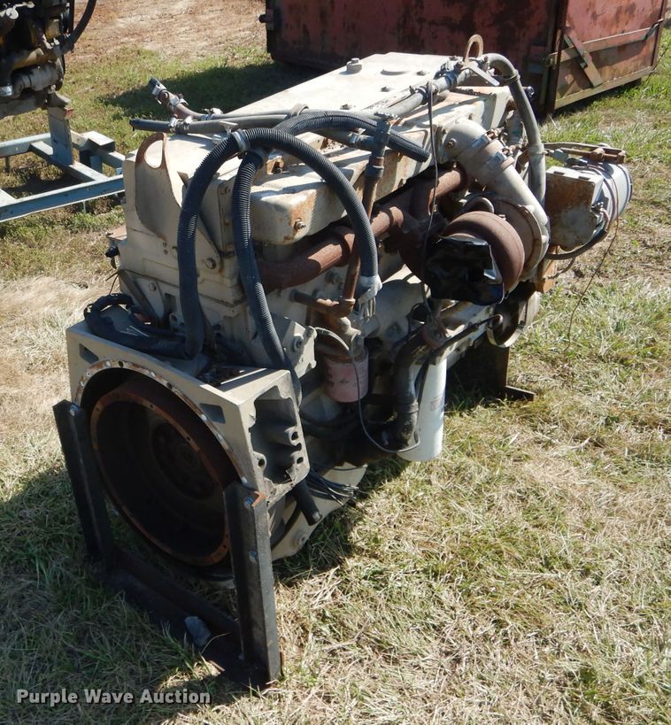 image for item FI9604 1997 Cummins LTA2700ACF six cylinder diesel engine