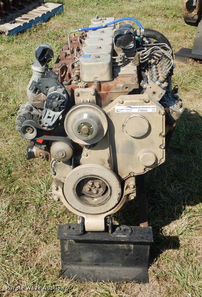 image for item FI9605 Cummins six cylinder diesel engine