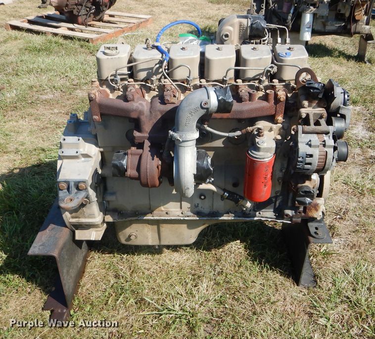 image for item FI9605 Cummins six cylinder diesel engine