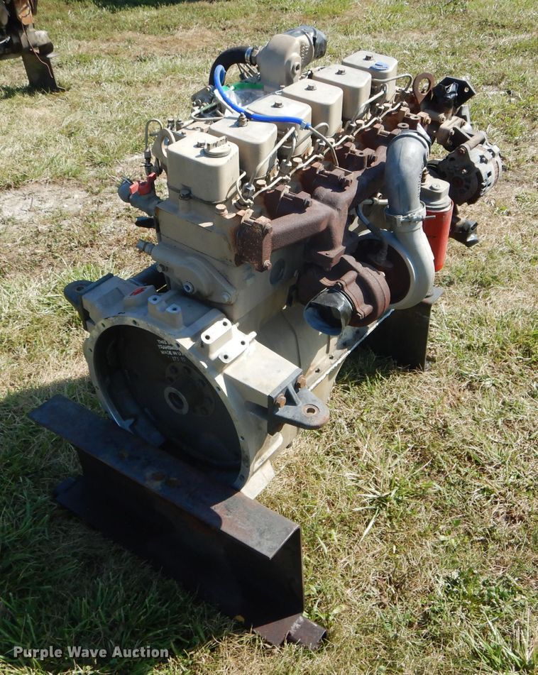 image for item FI9605 Cummins six cylinder diesel engine