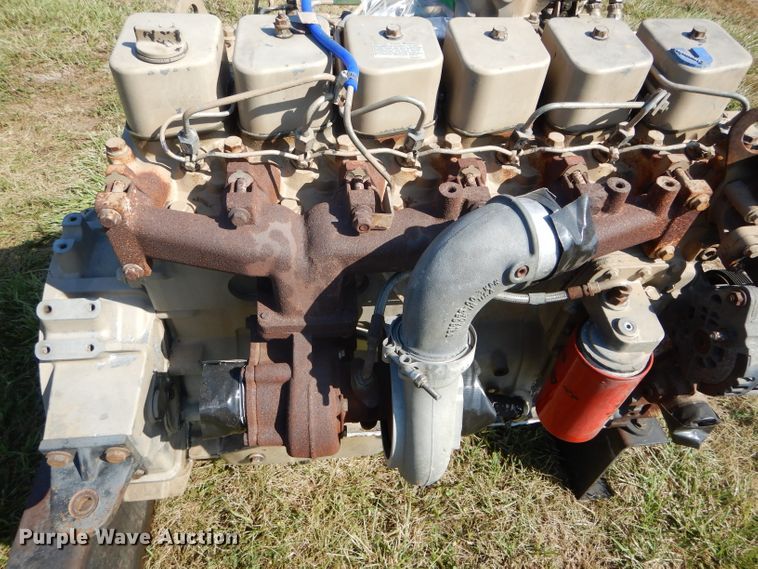 image for item FI9605 Cummins six cylinder diesel engine