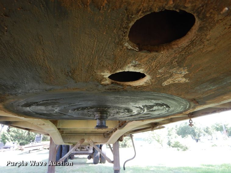 image for item FY9604 1982 City flatbed trailer