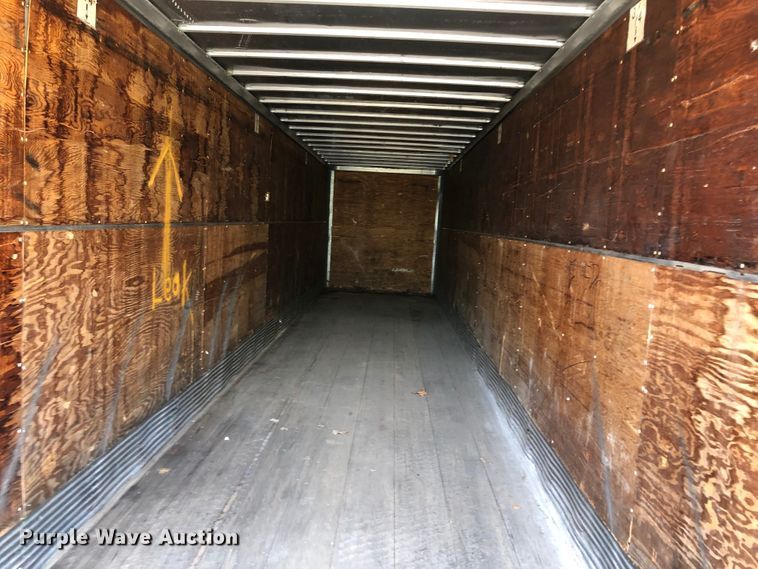 image for item G1853 1986 Fruehauf dry van trailer