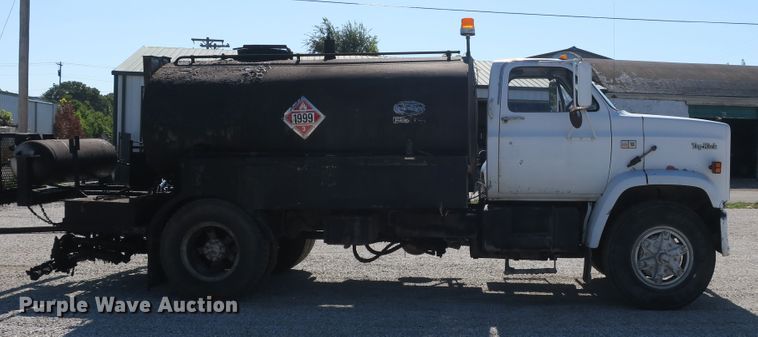 image for item DB10236 1983 GMC TopKick 7000 oil distributor truck