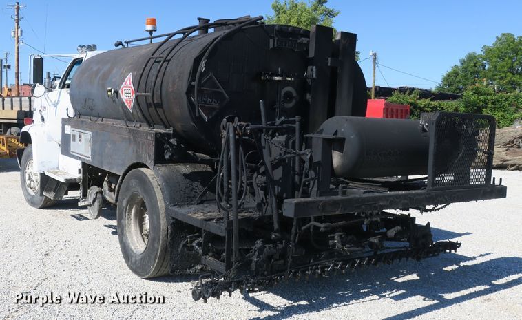 image for item DB10236 1983 GMC TopKick 7000 oil distributor truck