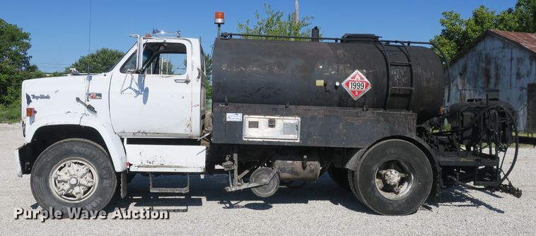 image for item DB10236 1983 GMC TopKick 7000 oil distributor truck