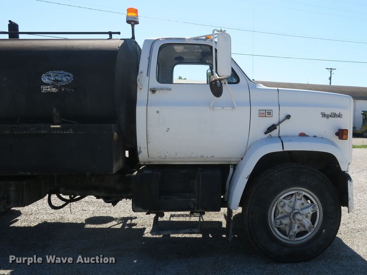 image for item DB10236 1983 GMC TopKick 7000 oil distributor truck