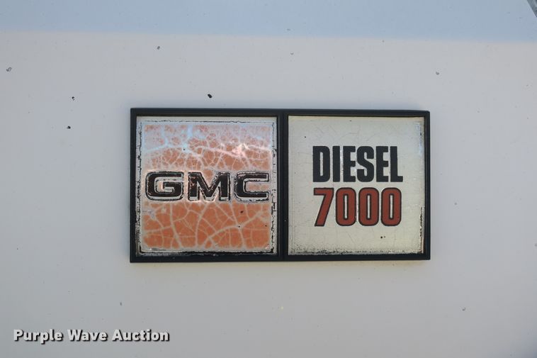 image for item DB10236 1983 GMC TopKick 7000 oil distributor truck