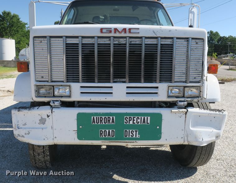 image for item DB10236 1983 GMC TopKick 7000 oil distributor truck