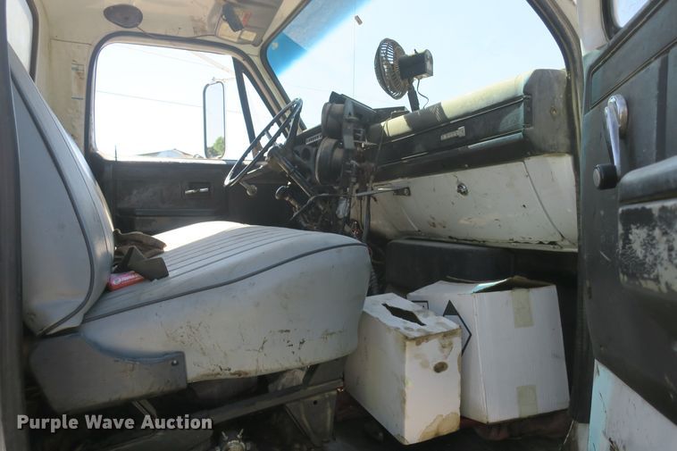 image for item DB10236 1983 GMC TopKick 7000 oil distributor truck