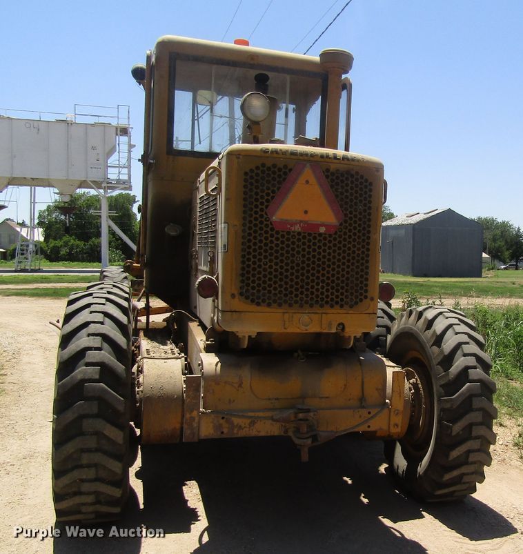 image for item DB4971 1963 Caterpillar 12E rigid frame motor grader