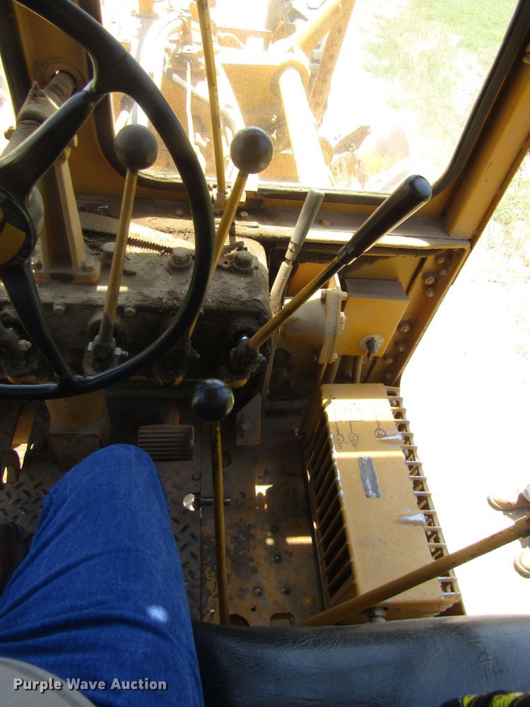 image for item DB4971 1963 Caterpillar 12E rigid frame motor grader