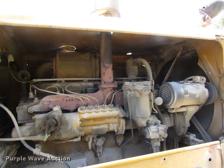 image for item DB4971 1963 Caterpillar 12E rigid frame motor grader