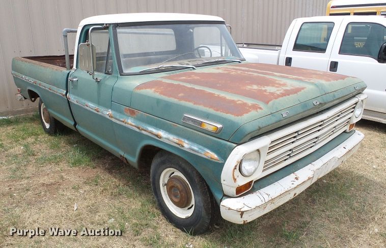image for item DC5048 1968 Ford F100 pickup truck