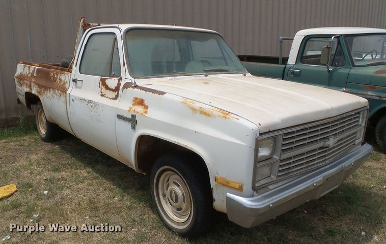 image for item DC5049 1983 Chevrolet C10 pickup truck