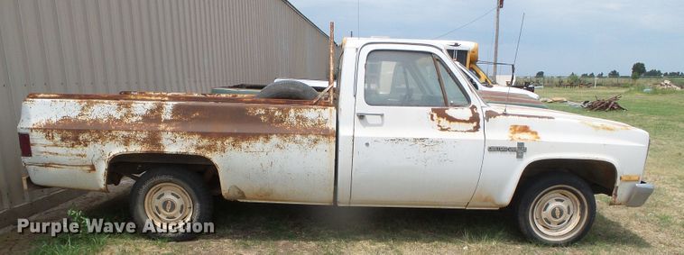 image for item DC5049 1983 Chevrolet C10 pickup truck