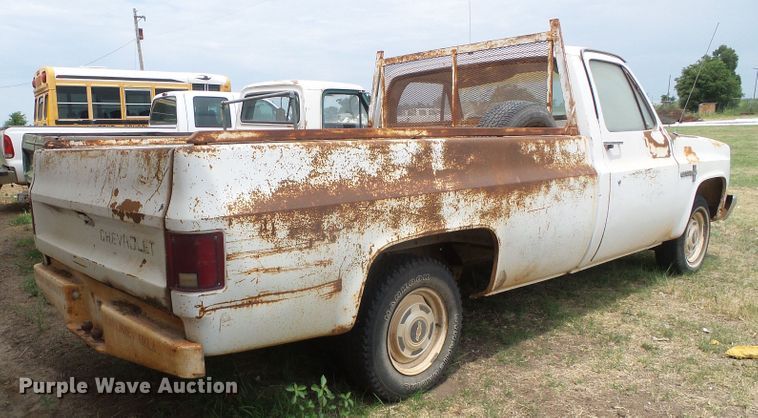 image for item DC5049 1983 Chevrolet C10 pickup truck