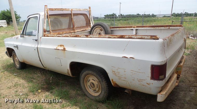 image for item DC5049 1983 Chevrolet C10 pickup truck