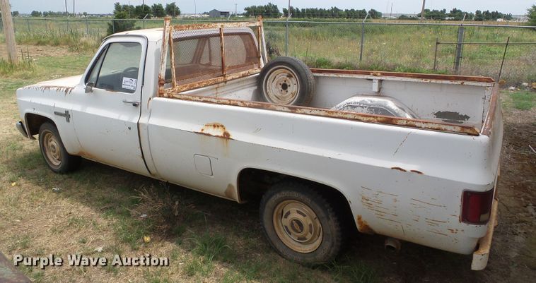 image for item DC5049 1983 Chevrolet C10 pickup truck