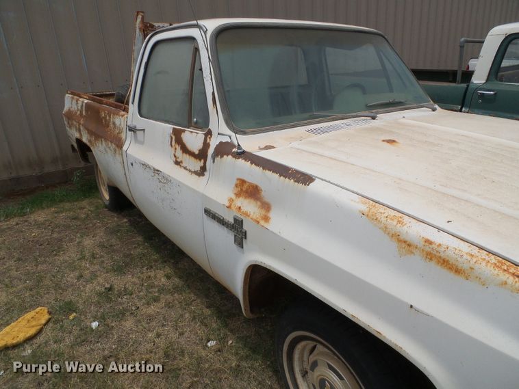 image for item DC5049 1983 Chevrolet C10 pickup truck