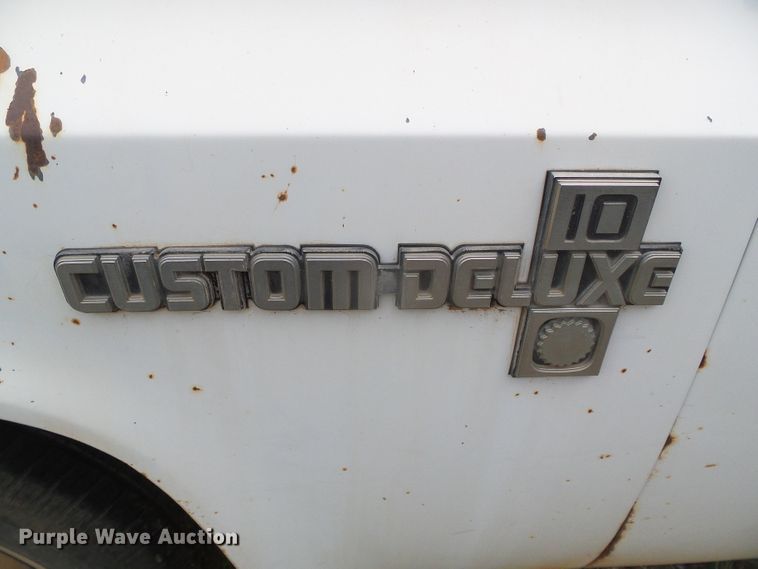 image for item DC5049 1983 Chevrolet C10 pickup truck