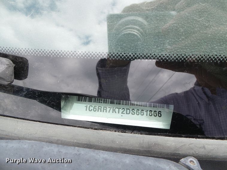 image for item DC5084 2013 Dodge Ram 1500 Crew Cab pickup truck