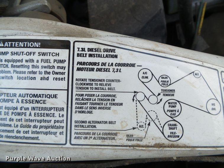 image for item DC5118 2001 Ford F350 Super Duty XLT pickup truck cab and chassis