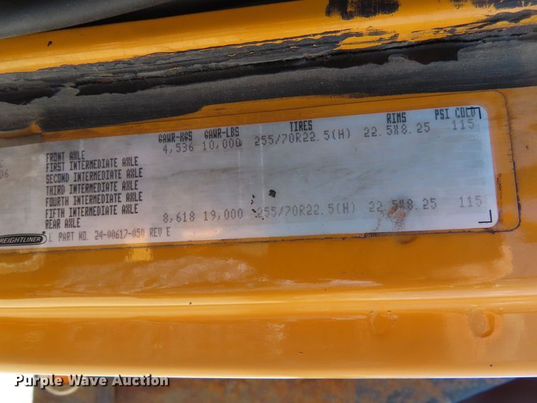 image for item DD6223 2001 Freightliner FL70 flatbed truck