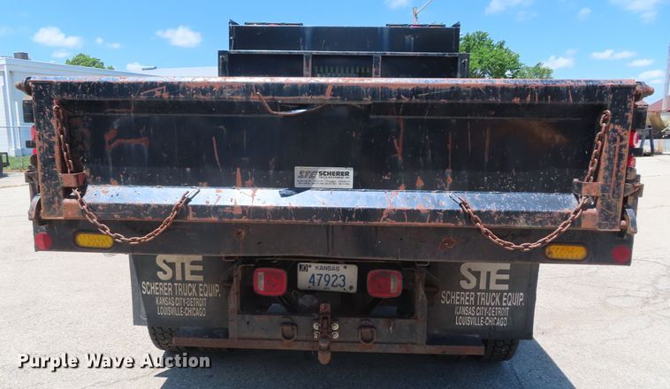 image for item DD6224 1997 GMC C6500 Crew Cab dump truck