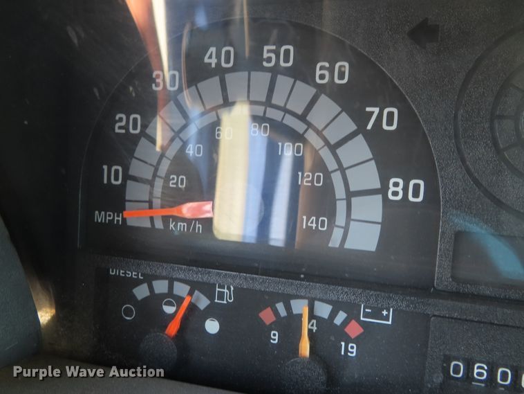 image for item DD6224 1997 GMC C6500 Crew Cab dump truck