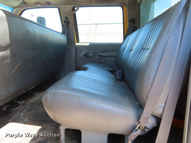 image for item DD6224 1997 GMC C6500 Crew Cab dump truck