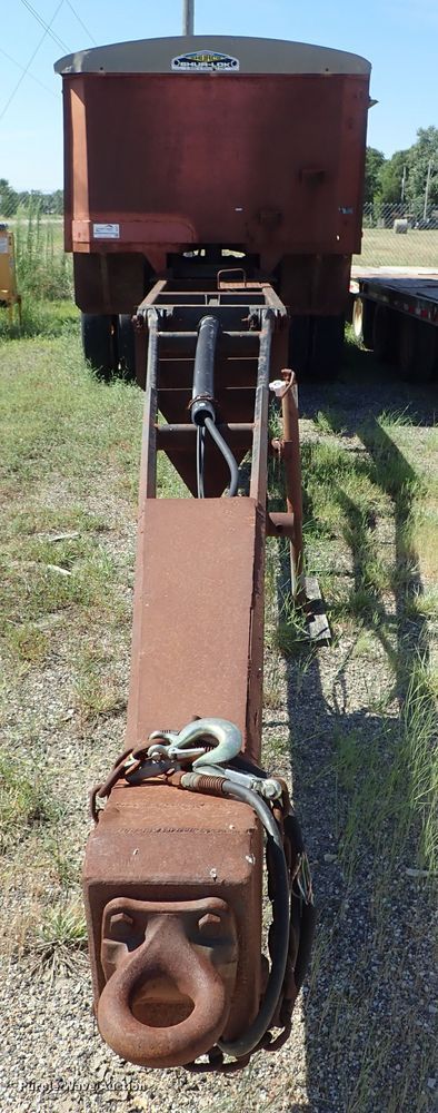 image for item DE5477 1995 Davis end dump pup trailer