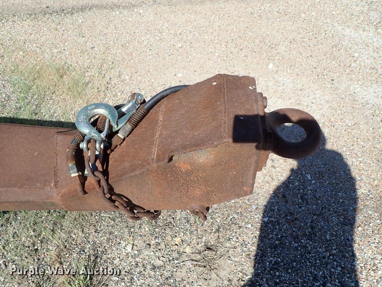 image for item DE5477 1995 Davis end dump pup trailer