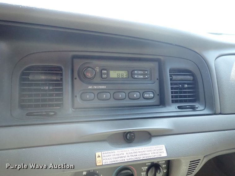 image for item DE5487 2008 Ford Crown Victoria Police Interceptor