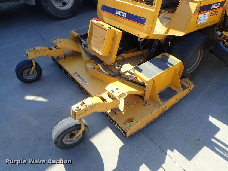 image for item DE5500 Hustler 4600 ZTR lawn mower