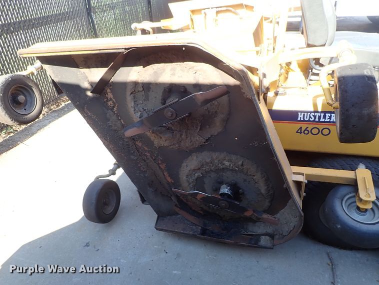 image for item DE5500 Hustler 4600 ZTR lawn mower