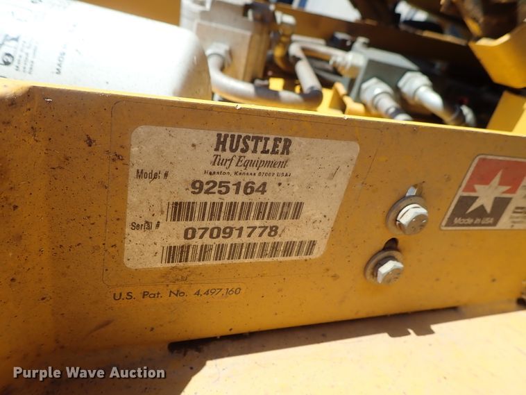 image for item DE5500 Hustler 4600 ZTR lawn mower