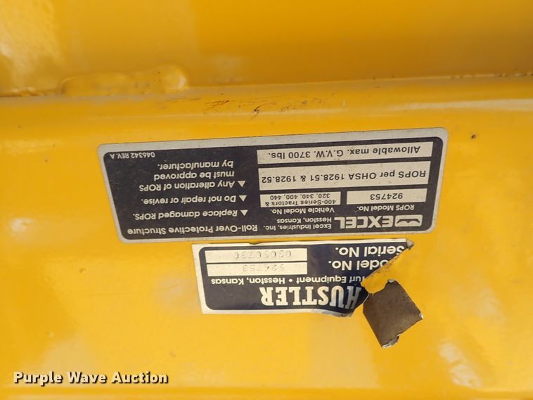 image for item DE5500 Hustler 4600 ZTR lawn mower