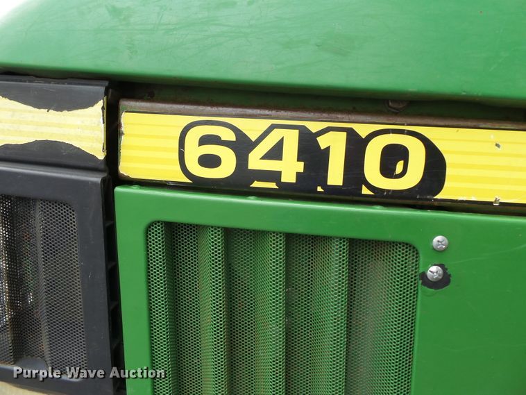 image for item DE7879 2001 John Deere 6410 tractor