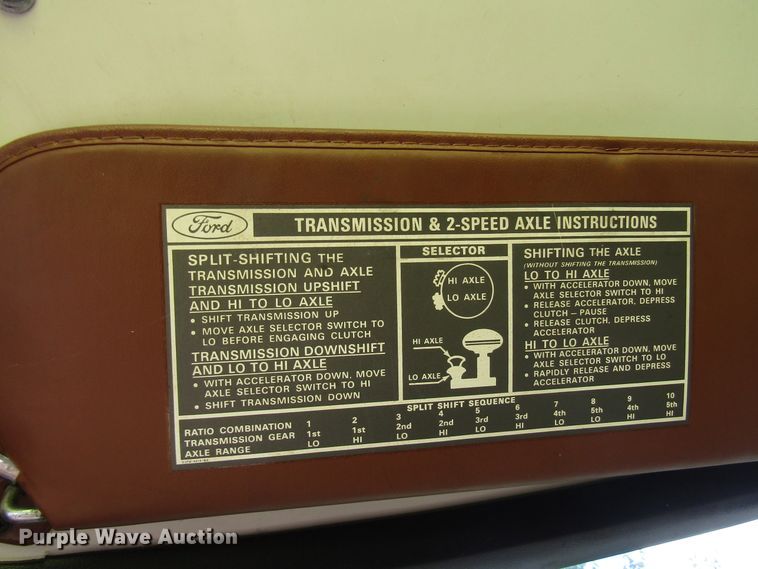 image for item DG1332 1981 Ford F700 tank truck