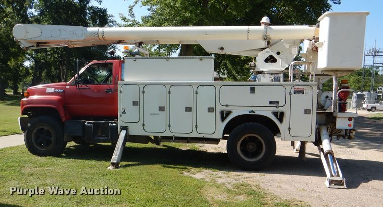 image for item DG4785 1994 Chevrolet Kodiak C6500 bucket truck