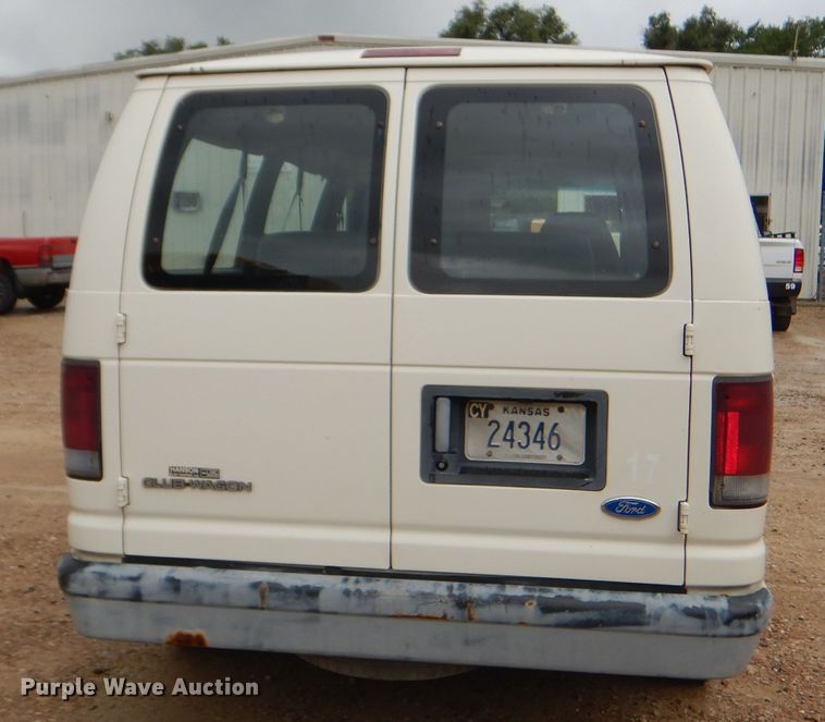image for item DG4843 1996 Ford Club Wagon van