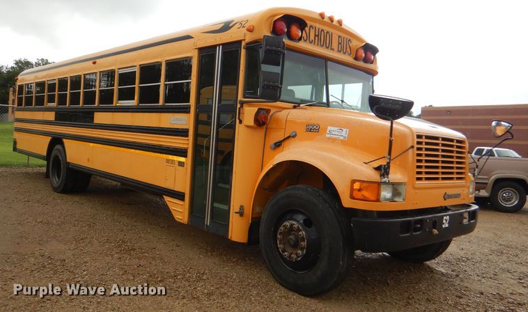 image for item DG4845 1996 International 3800 Blue Bird school bus