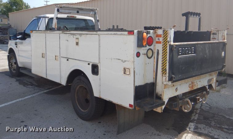 image for item DI2254 2008 Ford F350 Super Duty utility bed pickup truck