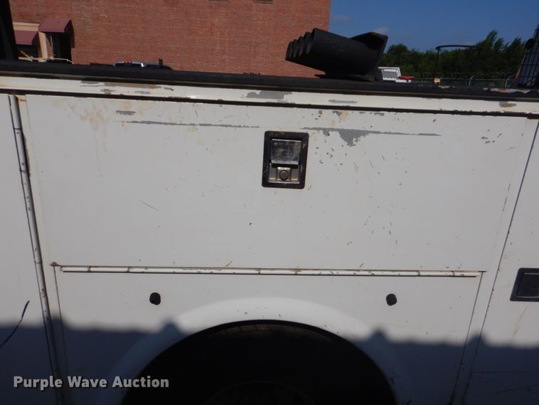 image for item DI2254 2008 Ford F350 Super Duty utility bed pickup truck